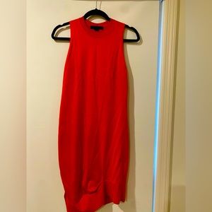 Alexander Wang Silk crew neck dress in size S